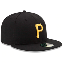 Load image into Gallery viewer, Pittsburgh Pirates New Era Game Authentic Collection 59FIFTY Fitted Hat - Black