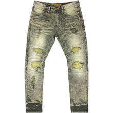 Load image into Gallery viewer, MAKOBI ATRANI DENIM JEANS - OLIVE (M1785)