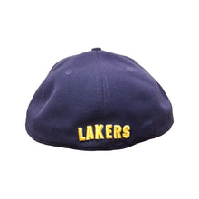Load image into Gallery viewer, Los Angeles Lakers New Era 59FIFTY Fitted Hat - Purple/Cream