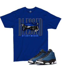 Load image into Gallery viewer, GAME CHANGERS BLESSED BY ANY MEANS 2PC SET (NAVY)