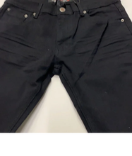 Load image into Gallery viewer, COPPER RIVET COATED BLACK STRAIGHT LEG JEAN