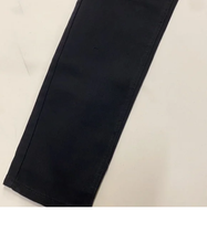 Load image into Gallery viewer, COPPER RIVET COATED BLACK STRAIGHT LEG JEAN