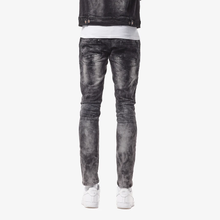 Load image into Gallery viewer, COPPER RIVET DARK GREY DESTRUCTION JEANS 933002