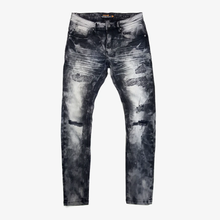 Load image into Gallery viewer, COPPER RIVET DARK GREY DESTRUCTION JEANS 933002