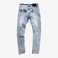 Load image into Gallery viewer, COPPER RIVET Embroidery Letters Denim Jeans