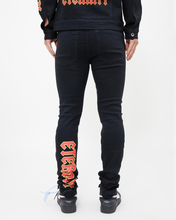 Load image into Gallery viewer, ETERNITY "Chief Patchwork" Denim Jean (Black)