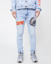 Load image into Gallery viewer, ETERNITY "CHIEF" DENIM JEANS (LIGHT WASH)
