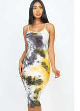 Load image into Gallery viewer, WOMEN'S Tie Die Bodycon Dress
