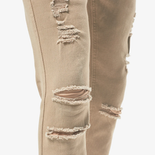 Load image into Gallery viewer, COPPER RIVET Khaki Slim Fit Jeans