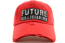 Load image into Gallery viewer, MV Future Billionaire Hat (red)