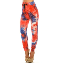 Load image into Gallery viewer, WOMEN'S Tie Die Joggers