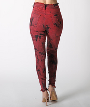Load image into Gallery viewer, REDFOX OVER DYED JEAN (RED) PA0596