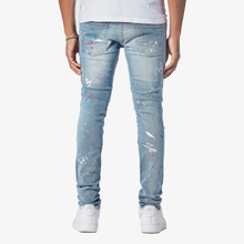 Load image into Gallery viewer, COPPER RIVET Quilted Slim Fit Jean